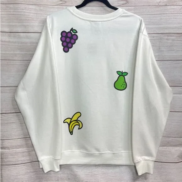 Hello Kitty White Crewneck Sweatshirt Women’s Size Small - Picture 5 of 7